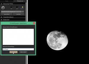 SIGMA Photo Pro | Voreinstellungen-speichern in SPP