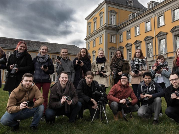 Studenten des Fotoworkshop der Uni Bonn