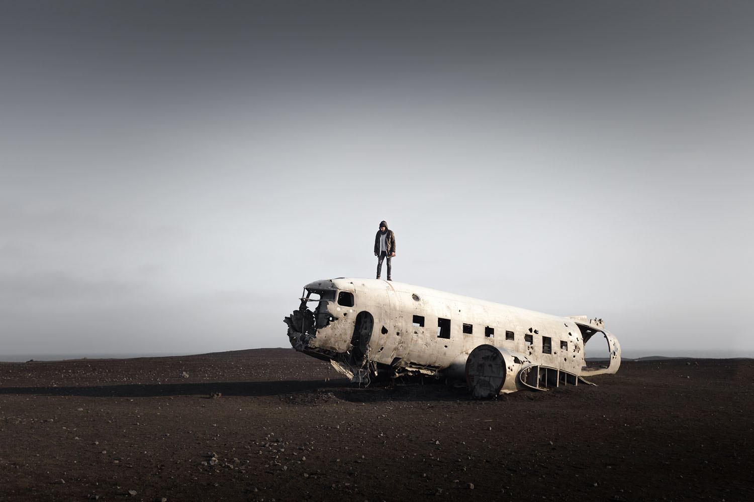 Island - Plane wreck DC-3 © Maik Lipp