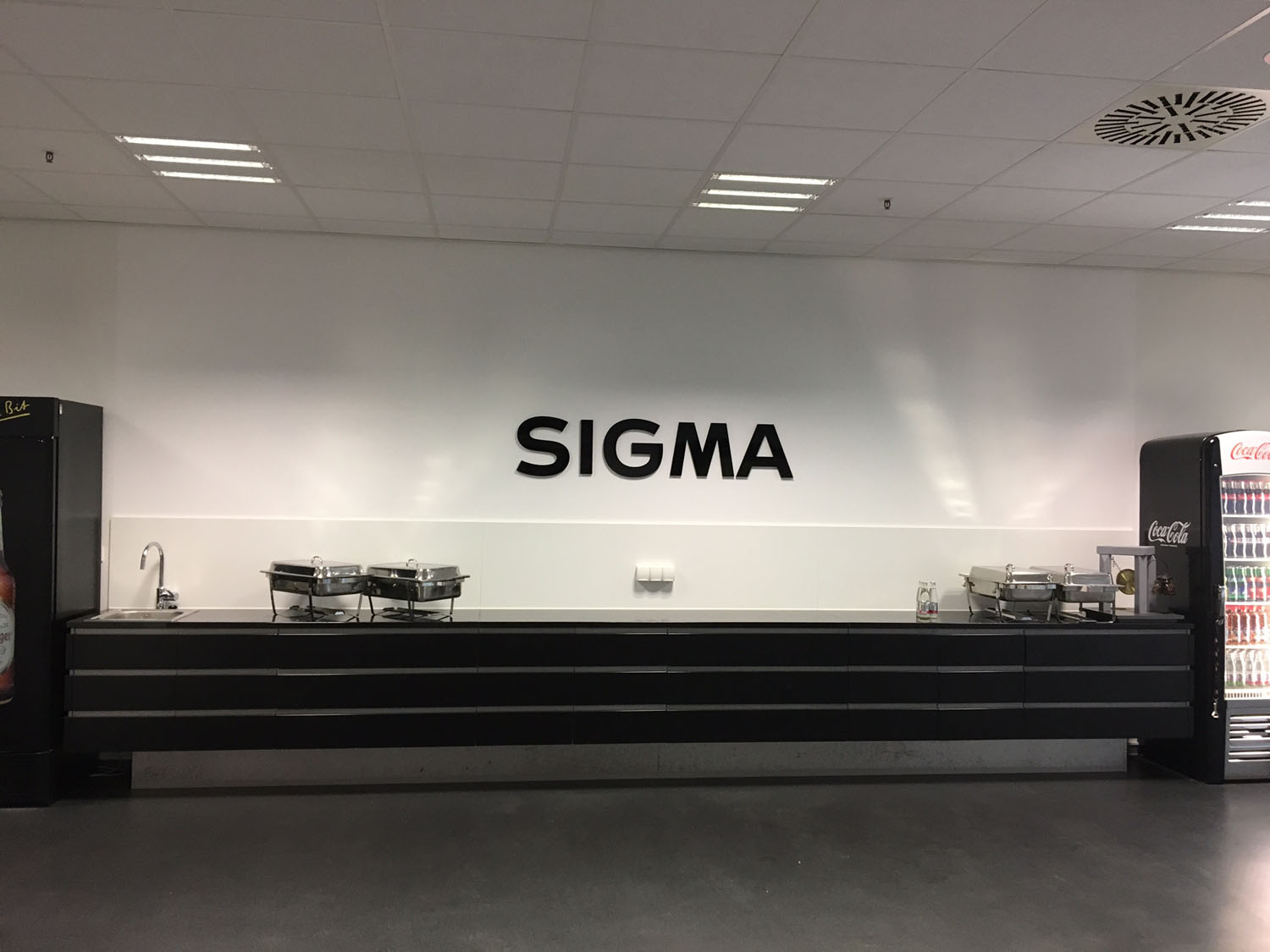 Branding im SIGMA-Medienaufenthaltsraum von Mainz 05