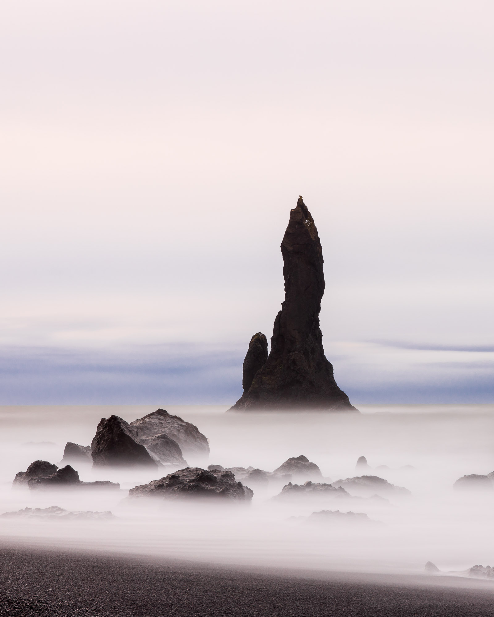 Reynisfjara Den schwarzen Strand von Vik fotografieren © Stephan Wiesner