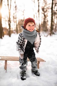 Tipps für ein Schneeshooting mit Kindern © Leonie Ebbert