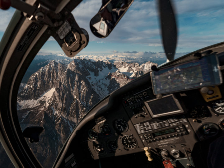 Luftaufnahmen am Wilden Kaiser © Sebastian Mittermeier