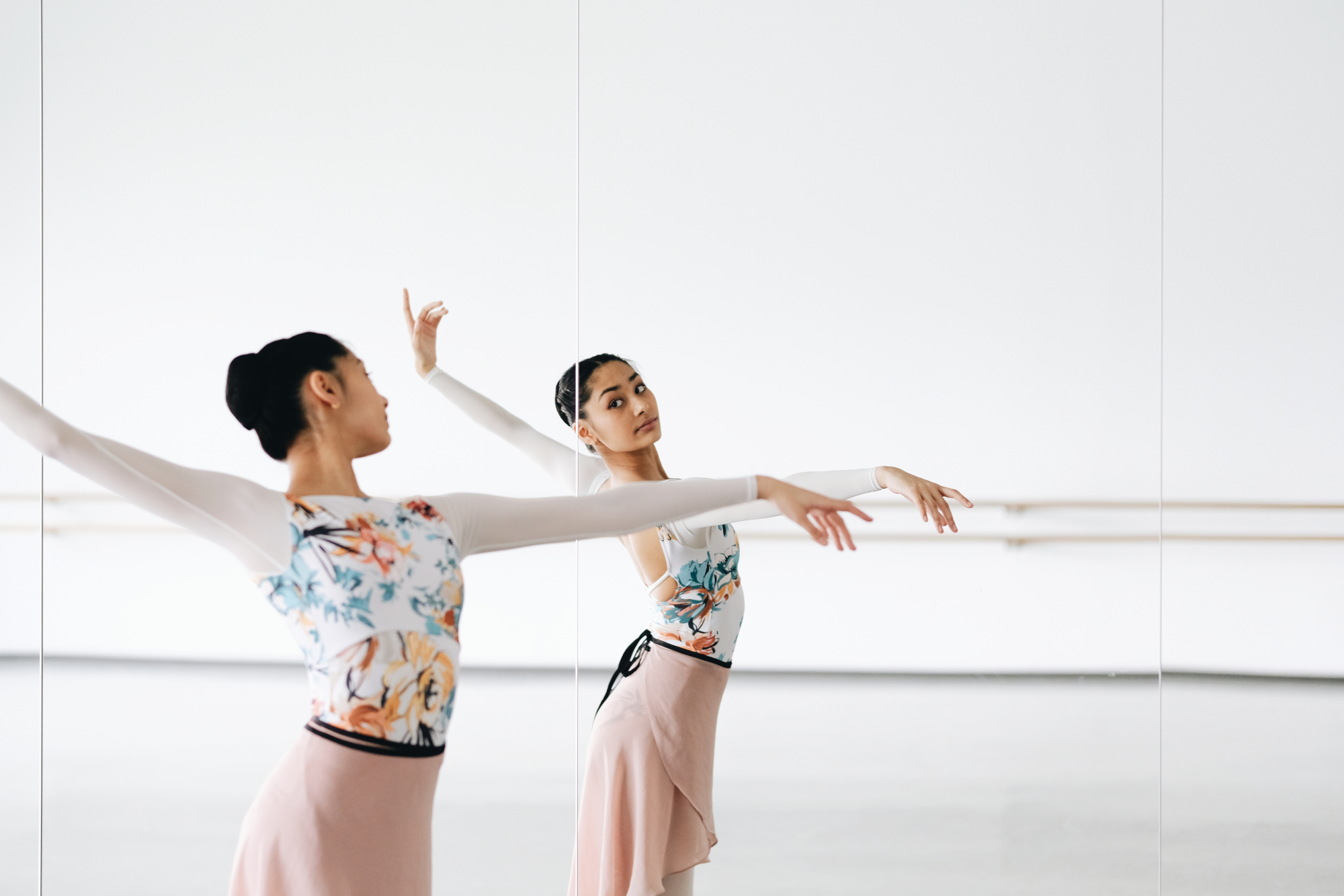 Fotoshooting im Balletstudio © Carolin Thiergart