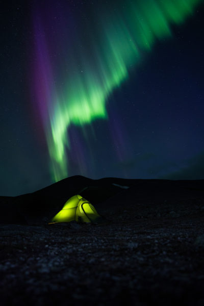 Unterwegs in der Wildnis Lapplands © Sebastian Mittermeier