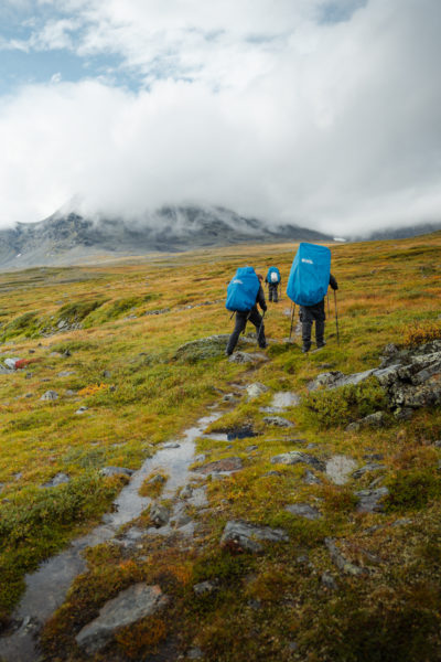 Unterwegs in der Wildnis Lapplands © Sebastian Mittermeier